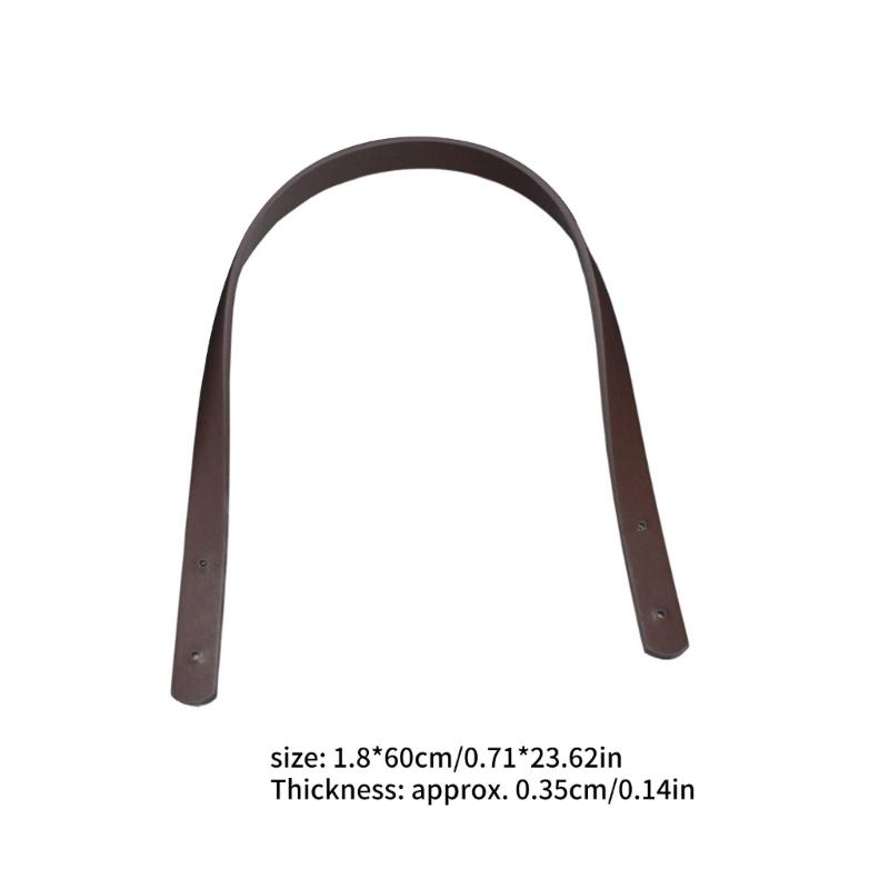60cm Shoulder Bag Strap Armpit Bag PU Shoulder Bag Belt Replacement Lady Purse Handcraft Bag DIY Accessories for Women