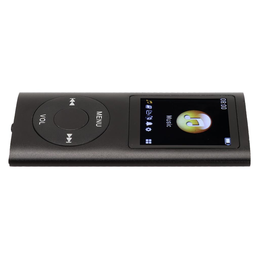 MP3 Player Stylish Multifunctional Lossless Sound Slim 1.8 Inch LCD Screen Portable MP3 Music Player
