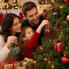 Mini Christmas Gift Box Ornament Artificial Hanging Gift Pendant  Holiday Festive
