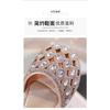 Girls' Rhinestone Hollow Princess Shoes2026Summer Mesh Bow Little Girl's Half-Sandals Crystal Performance Shoes