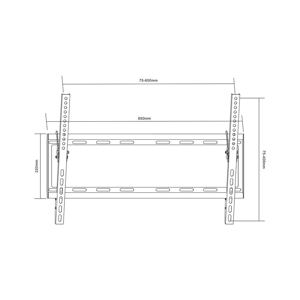 Cabletech TV mount for 37"-70" TVs