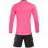 Kelme Men's Goalkeeper Jersey Set, Long Sleeve, Soccer Goalkeeper Training Wear, Professional Set, Fluorescent Pink, Size 2XL