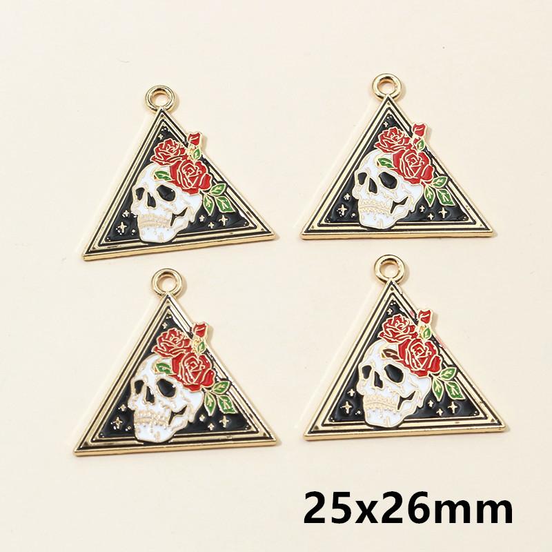 10pcs Cute Enamel Rainbow Charms Pendant Alloy Metal DIY Jewelry Making Accessories Findings for Necklace Earrings Bracelets