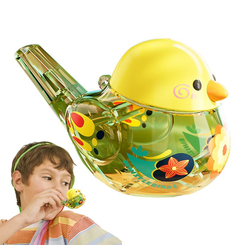Bird's Call for Babies Water Bird Whistle for Infants Children Toys Can Add Water To Whistle for Training Toy Musical Instrume