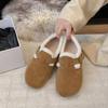 Retro Velvet All-inclusive Women's Winter New Cotton Shoes Doudou Shoes Fluffy Shoes Snow Boots