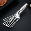 Multifunctional Kitchen Cooking Clamp Large Steel Spatula Tongs for Flipping Grilling and Serving Food Steak Hamburger