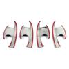 12Pcs Carbon Fiber Door Handle Bowl Cover For Toyota Yaris Ativ/Vios  2024
