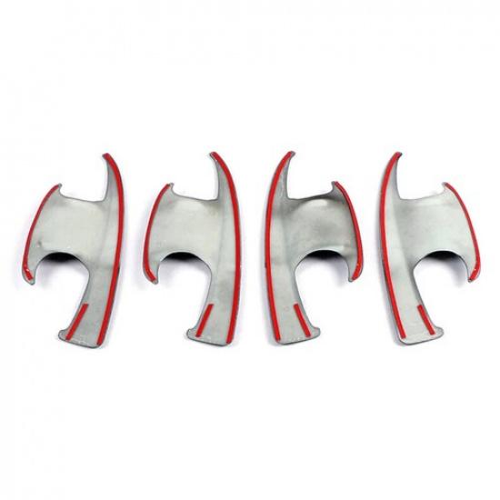 12Pcs Carbon Fiber Door Handle Bowl Cover For Toyota Yaris Ativ/Vios 2024