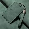 P7 Custom Fell Leder Klappschlüsselhülle für Xiaopeng mit NFC Autoschnalle Seil