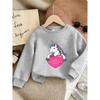 Kids Sweatshirt,Cute And Fun Printed Pattern, Soft Cotton,Thin And Versatile Comfortable Round Neck Hoodie In Spring And Autumn for Outdoor Wear
