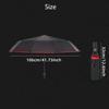 Ten bone enlarged umbrella, large folding sturdy umbrella, women's dual-purpose sun protection and sunshade umbrella, sun umbrel