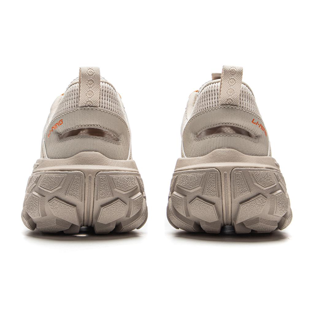 Li Ning Sand Dune River Trekking Shoes Men's Greige AGCV119-4