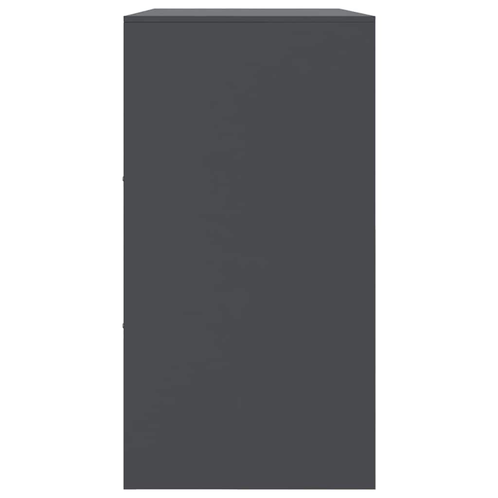 Sideboard Anthracite 99x39x73 Cm Steel