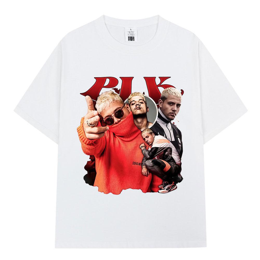 Rapper Plk Graphic Print Tshirt Unisexs Women Clothing Fashion Vintage Hip Hop Tshirts Casual 100 Cotton Short Sleeves T Shirts