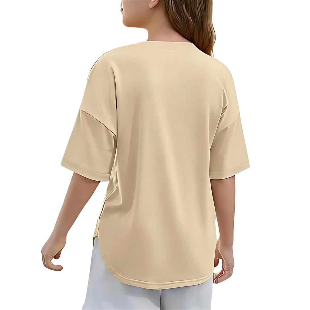Children's Fashionable  Comfortable  Casual Short-Sleeve Top