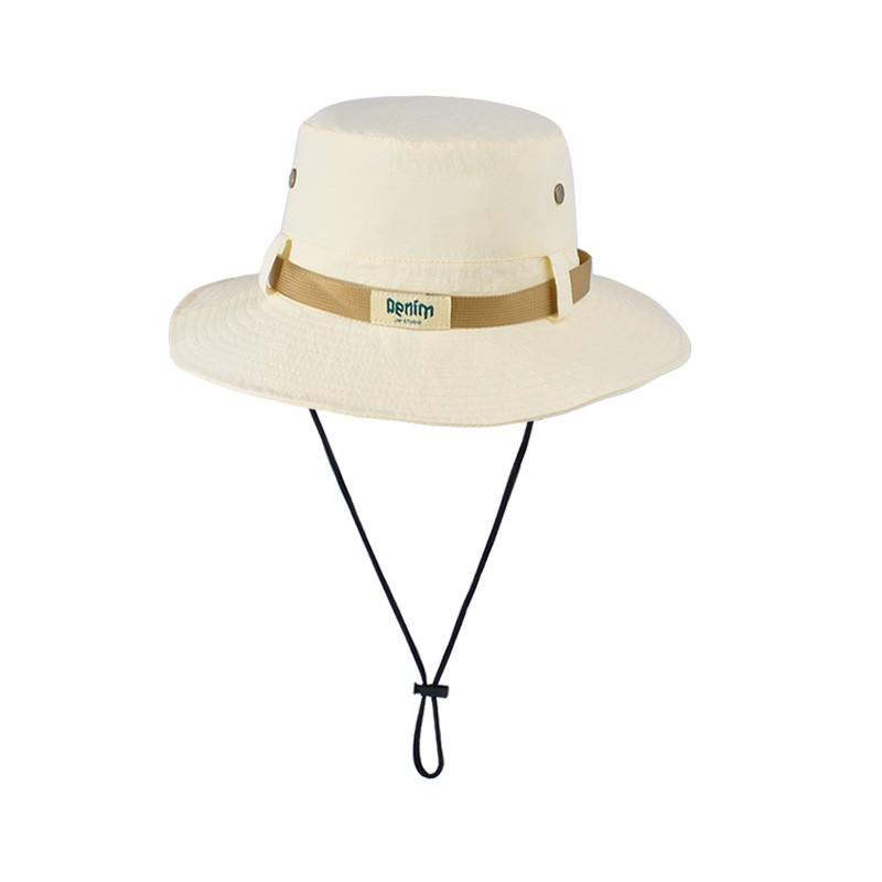 Summer Wide Brim Sun Hat With Waterproof Quickdry Fabric For Outdoor Activities