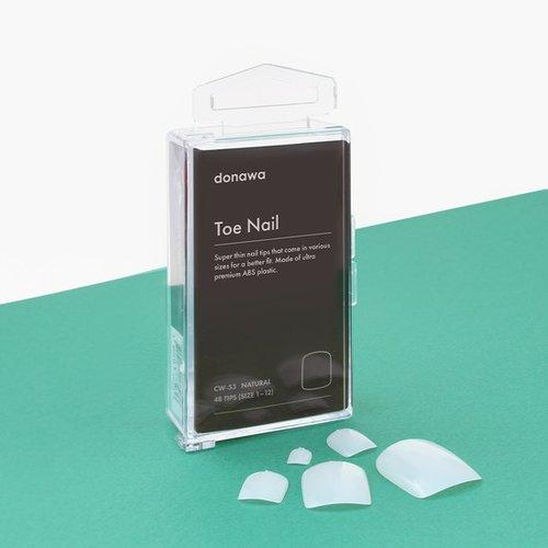 

Donna and Tonaille Pedi Tip Gel Pedi Natural 48 CW53-48N