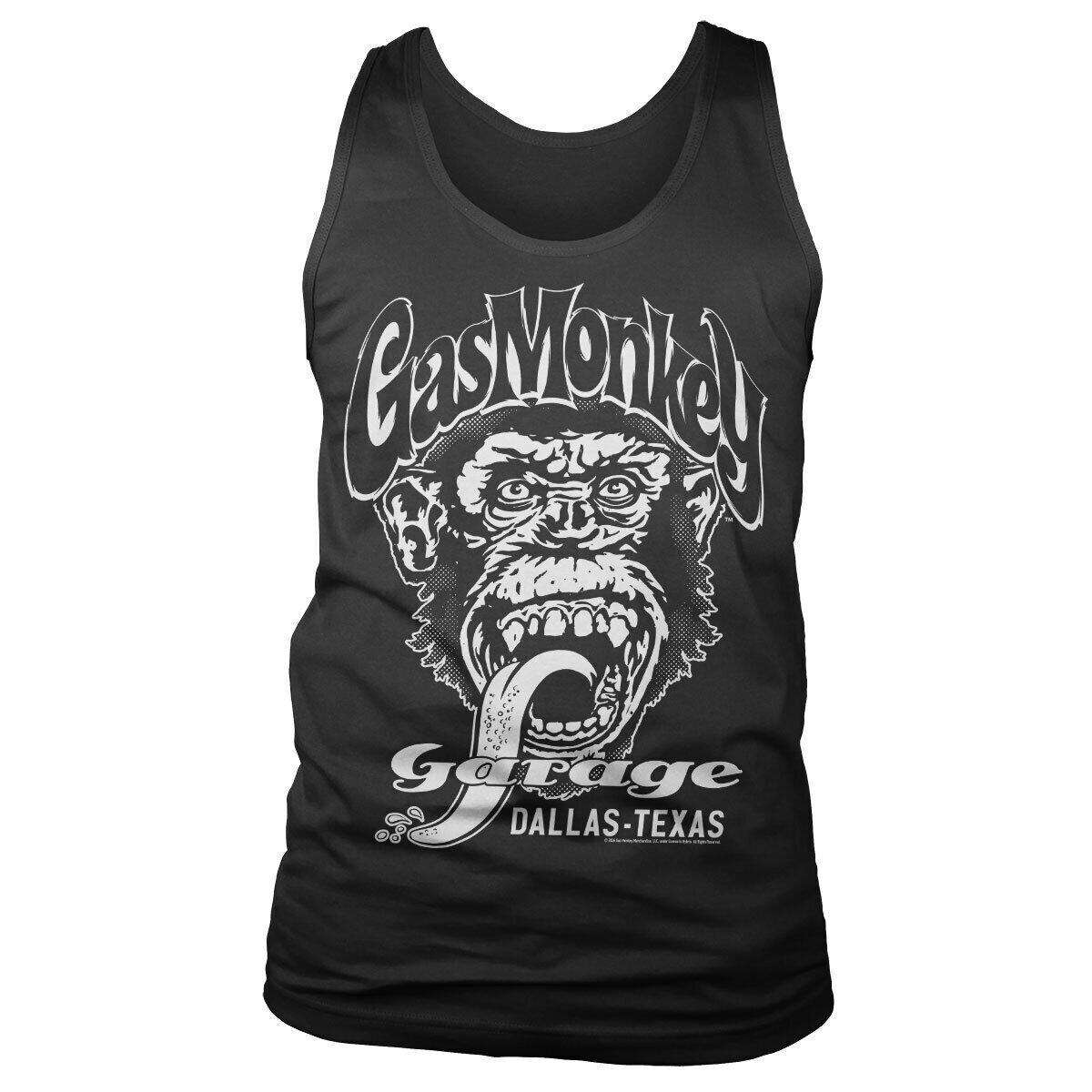 Licenza Ufficiale Gas Monkey Garage Dallas Texas Uomo Maglia Canotta XL