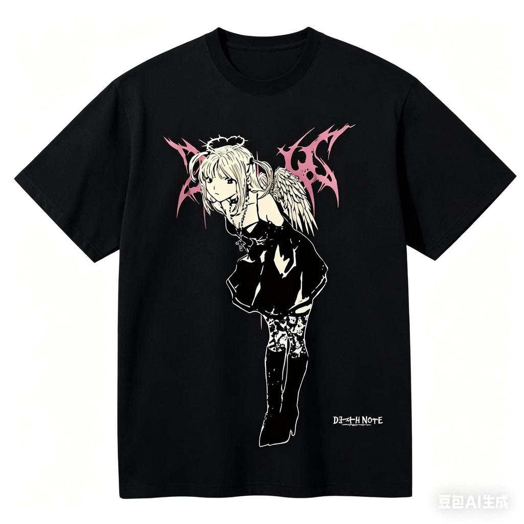 Death Note Cotton Tshirt Personality Clothes New Model Anime Shirt Yearround Clothing Plus Size Unisex Classic Hot Product Gift