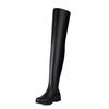 Long Boots Autumn and Winter New Flat  High Boots Elastic Boots Long Thin Boots Knee Knight Boots
