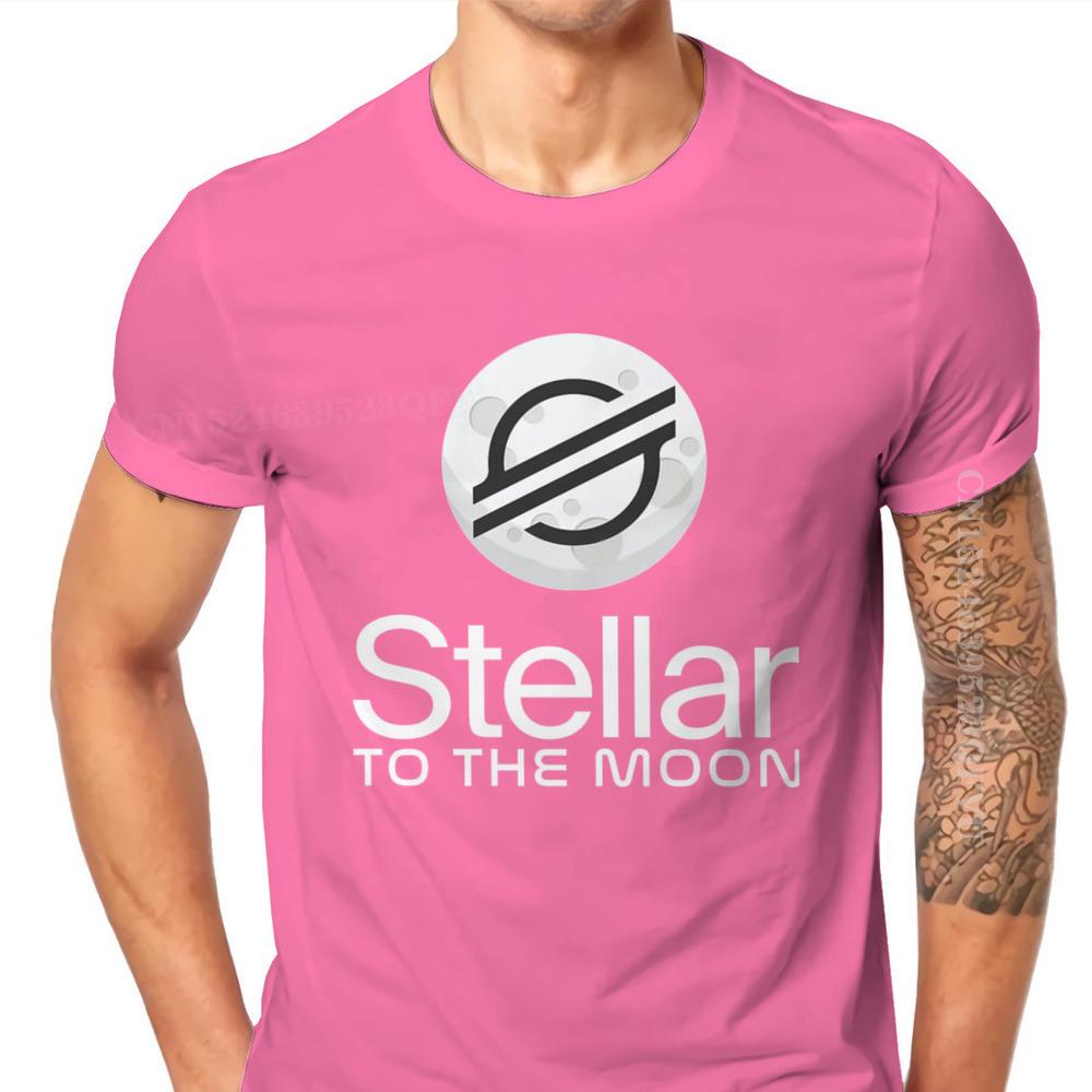 Classic Hip Hop Tshirts Stellar Crypto XLM Coin Cryptocurrency Tops Comfortable Unisex T Shirts Unisex Tshirt Clothing Gift Clothes