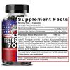BALINCER Testosterone 7000 Capsules, With Tongkat Ali, Horny Goat Weed & Wild Yam, Support Stamina, Muscle Mass & Energy, 120 Capsules