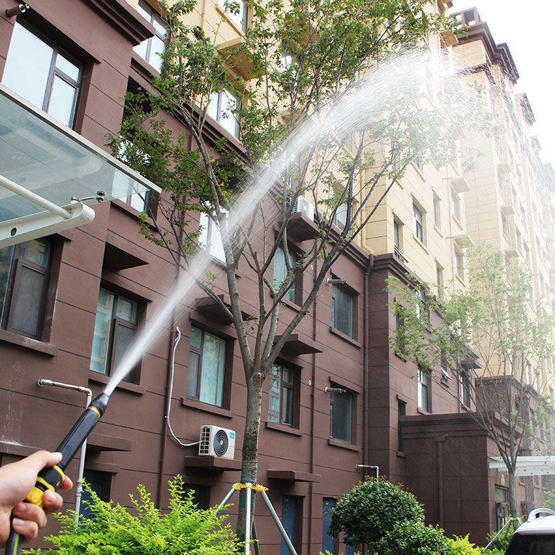 High-Pressure Car Wash Hose Set: Direct Spray Nozzle for Car Washing & Gardening