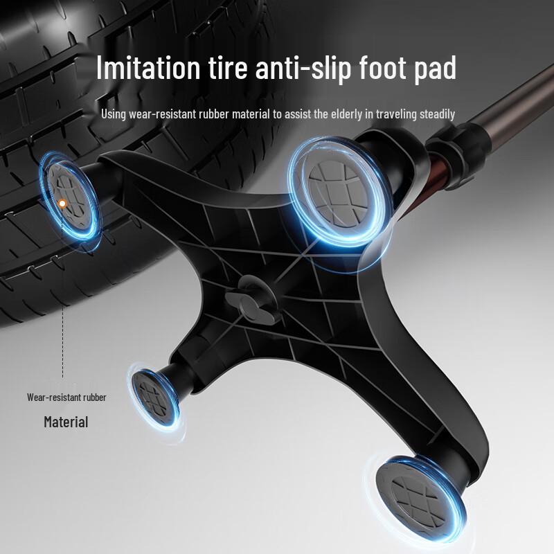 Warsun Stability Quad Cane for Seniors