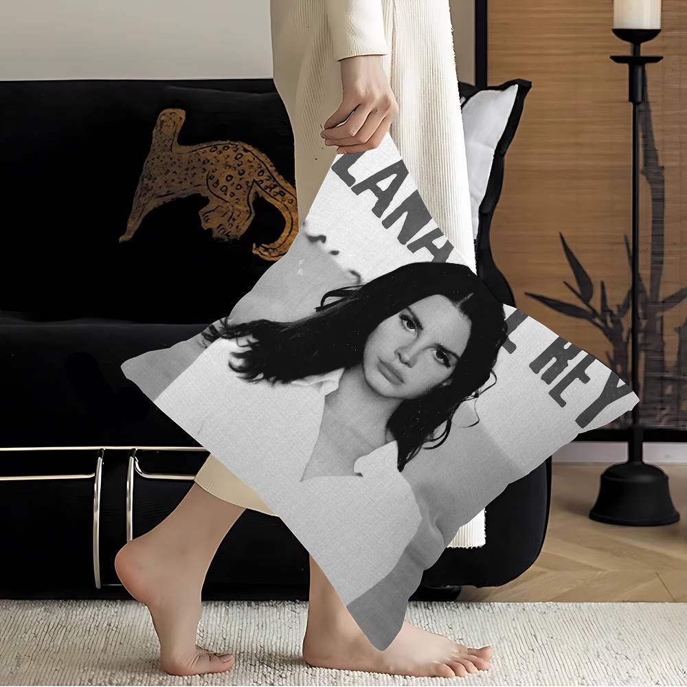 

L-Lana D-Del R-Rey Наволочка для офисной подушки, чехол для автомобильной подушки 45X45 см, наволочка для поясничной подушки, наволочка для диванной подушки 12x12Inch