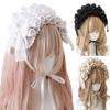 Cute Bows Tie Headpiece Maid Headwrap Headwear Hair Accessory Gift for Women