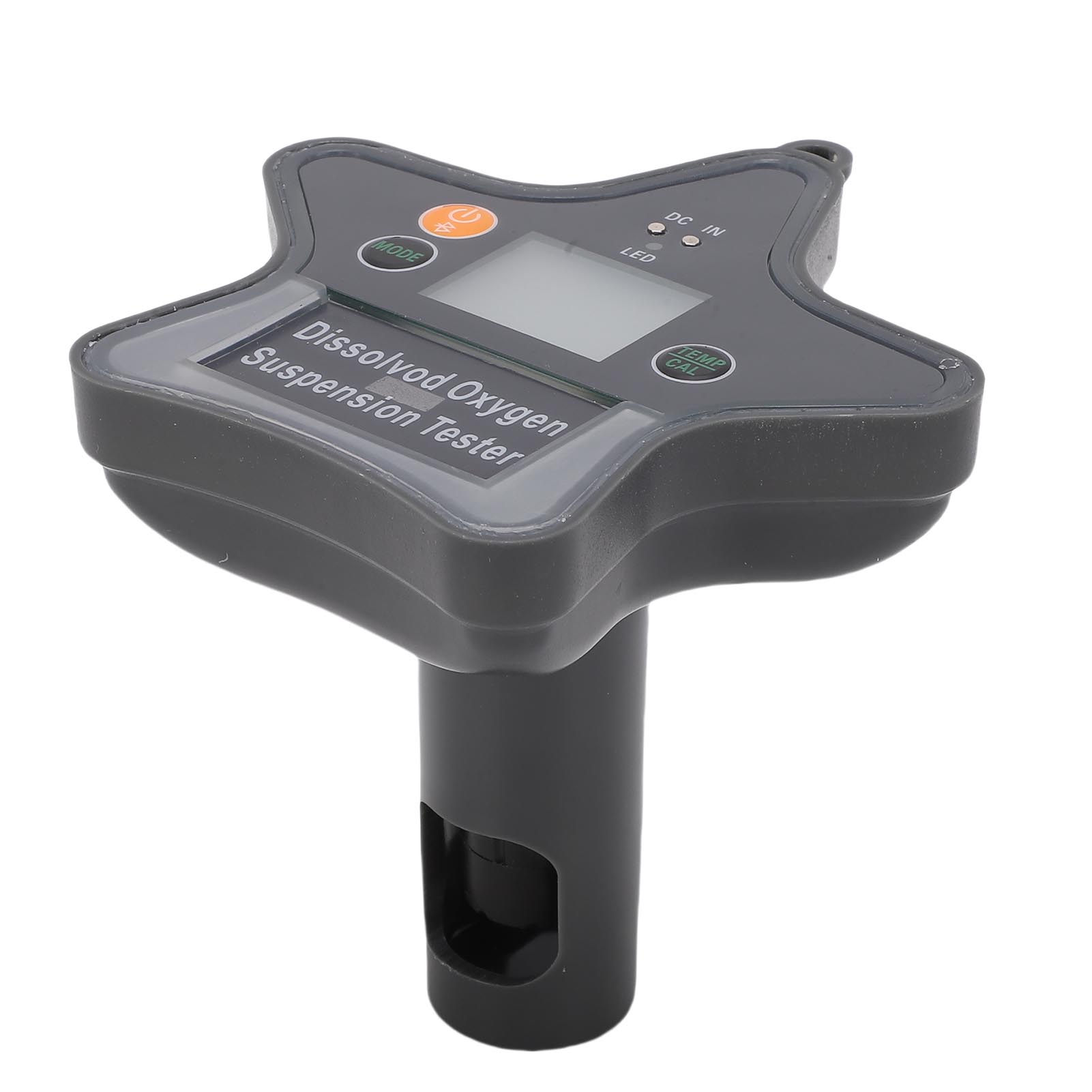 

Digital Dissolved Oxygen Meter, DO Temp Tester with LED Display, Auto Temp Compensation, APP Compatible Dissolved Oxygen Test Kit for Aquarium, Pon