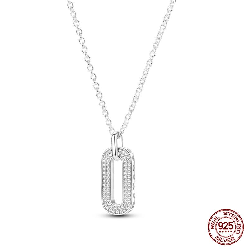 925 Silver Luminous Firefly Heart Shaped Zircon Pendant Necklace For Women Fashion Anniversary Birthday Jewelry Gifts