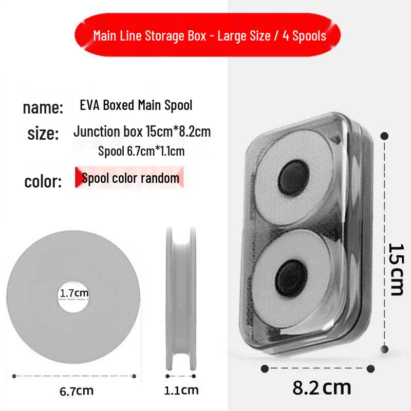 Large Foam Winding Reel & Fishing Line Spooler Set for Big Fish