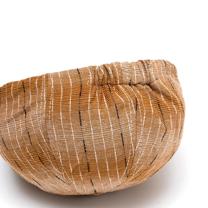 Herrenhut Gestreifte Sonnenblende Achteckige Kappe Britische Kappe Baskenmütze Damen Zeitungskappe