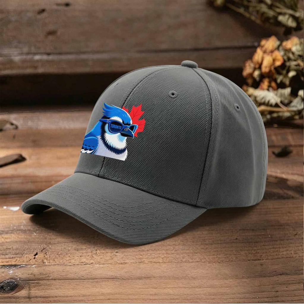 Toronto Blue Jays Maple Leaf Print Adjustable Baseball Cap MultiColor Trucker Hat for Daily Wear Travel Sports
