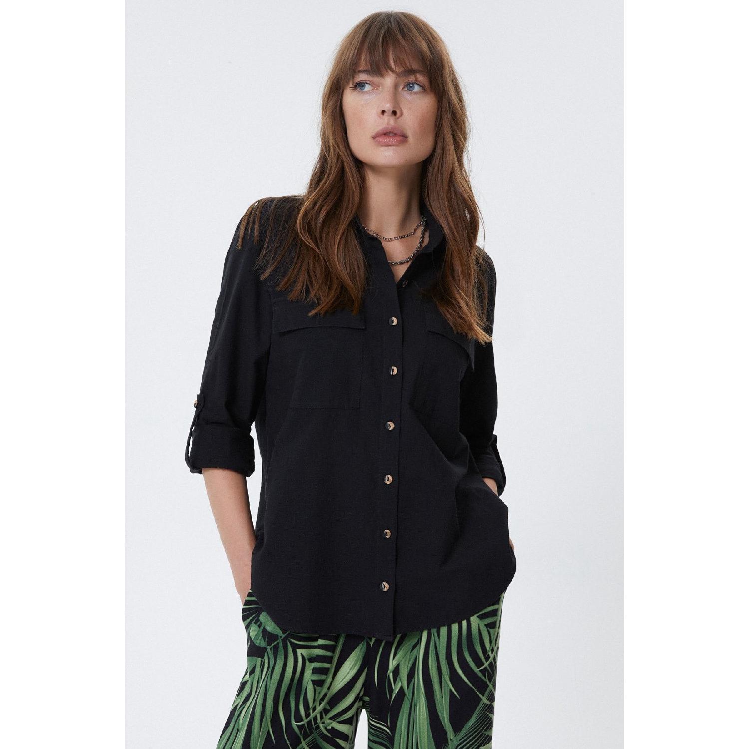 

Black Women s Shirts 34 чёрный