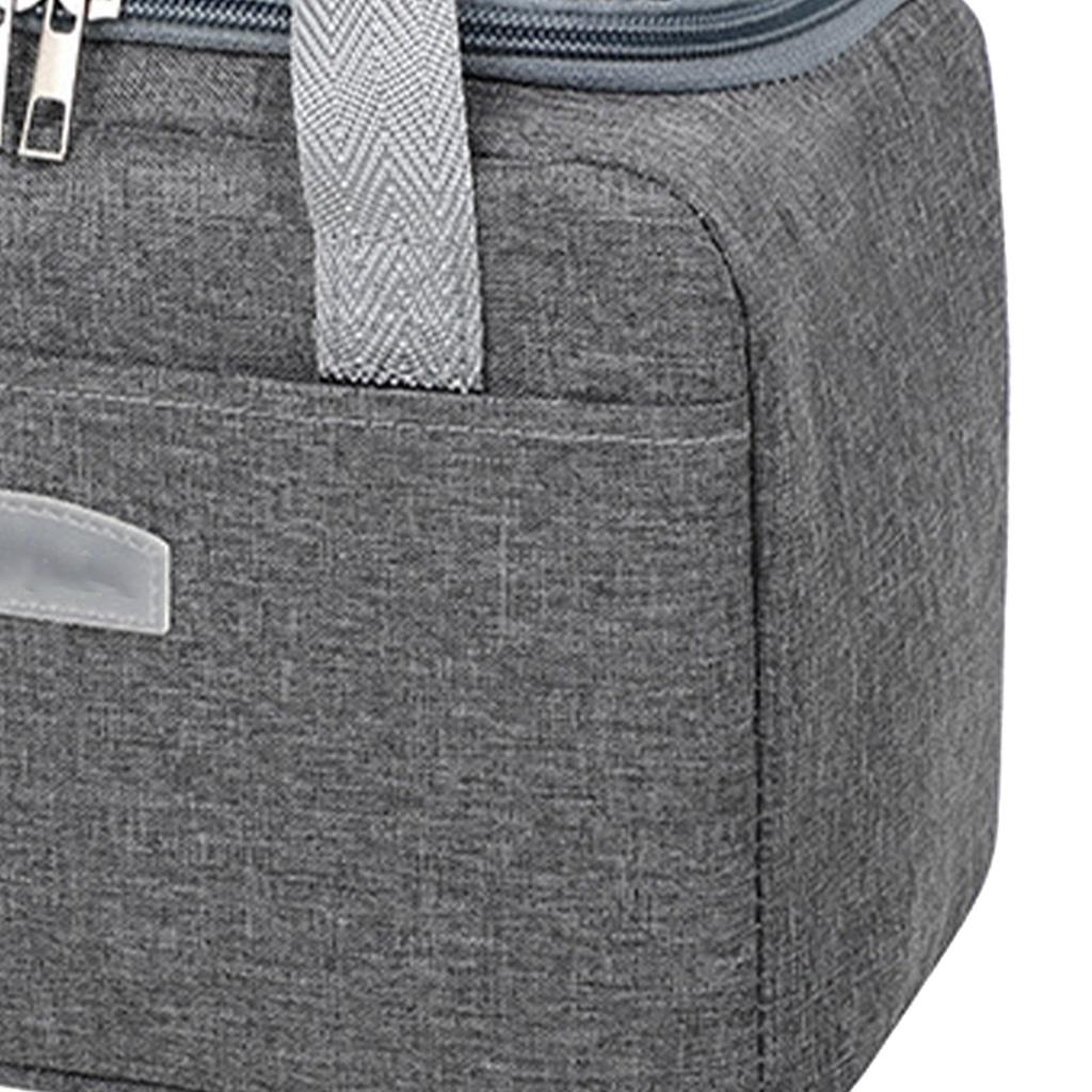 Insulated Lunch Bag Waterproof Large Capacity Sturdy Handle Food Lunch Container for Office Picnic