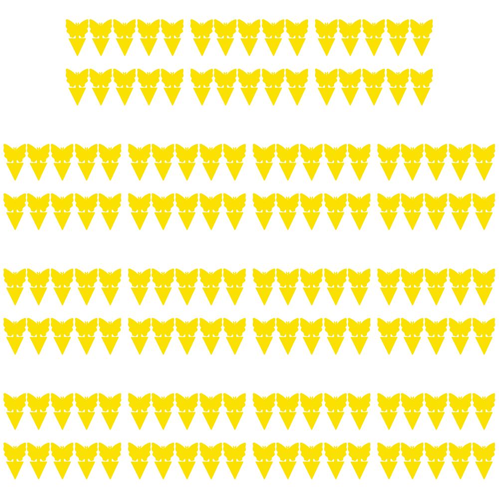 

10 шт. водонепроницаемые ловушки для мух, липкая доска для насекомых, убийца насекомых (бабочка)