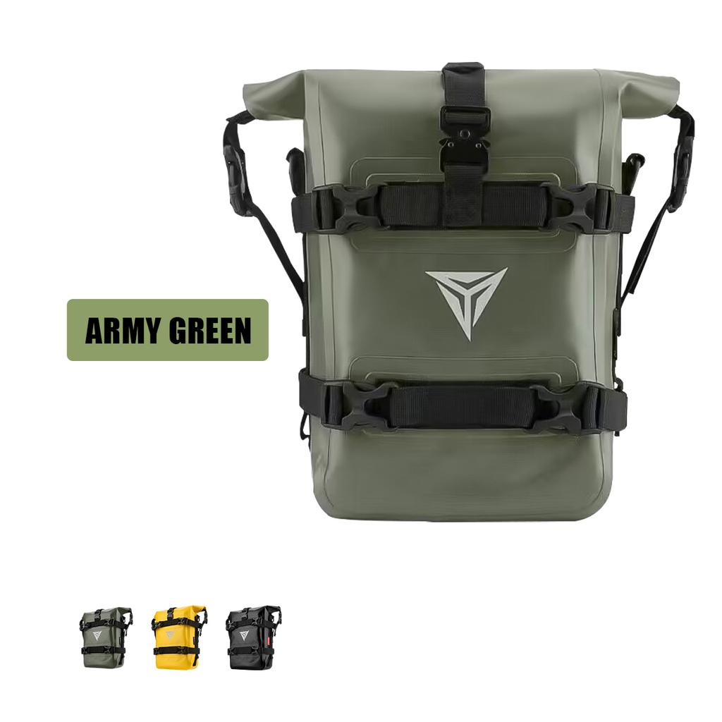 Universal Motorcycle Tool Bags Motorbike Crash Bar Bag Adventure Waterproof Moto Side Backpack Saddlebag 3 Color