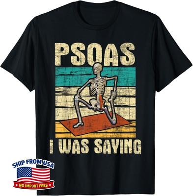 Psoas I Was Saying Massage Therapist Therapy LMT Masseuse Gift Unisex T-Shirt