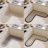 Oil-Proof Kitchen Carpet Water Absorbent Waterproof Doormat Anti-Slip Floor Mat Home Decoration