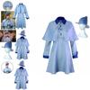Harry Potter Beauxbatons Schuluniform Fleur Delacour Kostümset für Cosplay