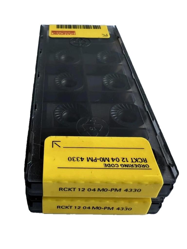 Original Sandvik / RCKT1204M0-PM 4330 / CNC lathe carbide blade 10 PCS