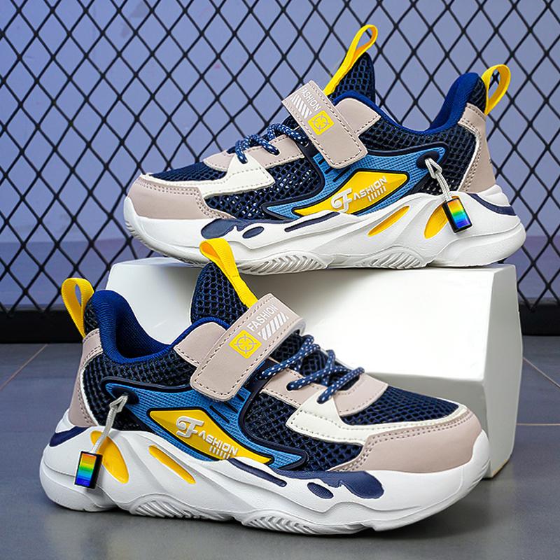 2025 Boys' Breathable Mesh Summer Sandals - Soft Sole Sports Shoes for Kids