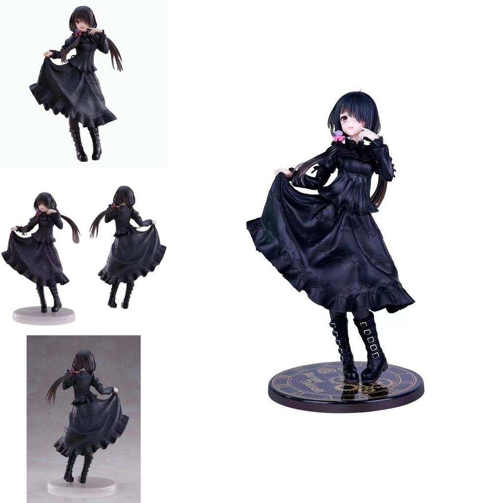 Wholesale Dropshipping Pvc Date A Live Kurumi Tokisaki Dress Handmade Model Anime Figure Box Decoration