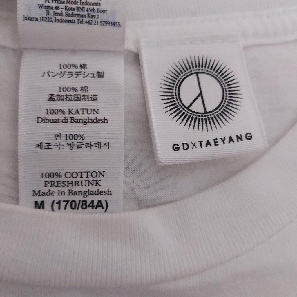 [USED] BIGBANG GD X TAEYANG goodboy T-shirt M
