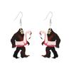 Acrylic Earrings, Cartoon Dinosaur Love Gorilla Bird Earrings, Earrings For Women