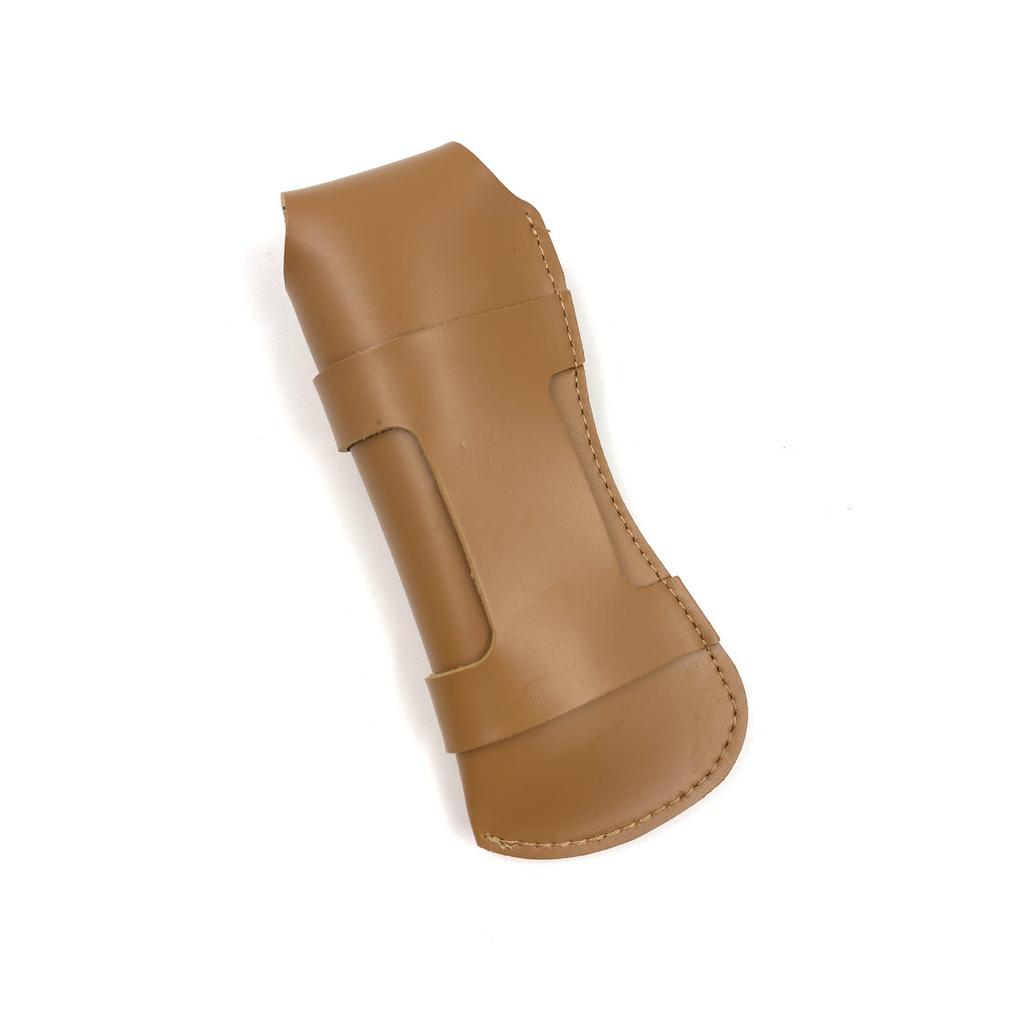 Lederscheide Messeretui Taschenholster Klappmesserscheide Campingmesser Jagdmesserhalter Werkzeugzubehör mit Schnalle