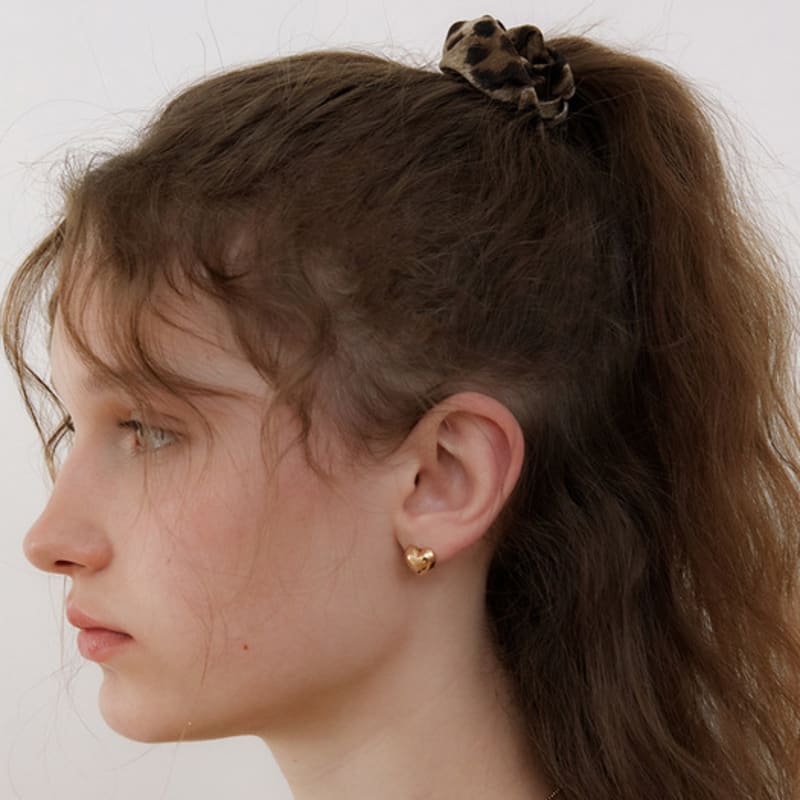 

OVLA классическая леопардовая резинка-скранч_мини_2 цвета HS012 brown leopard (mini)