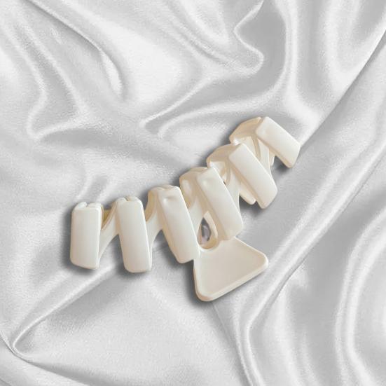 Head Clip Trendy Beautiful Strong Claw Large Size Eco-friendly Daily Styling Resin Solid Color Shark Clip Hair Accessories